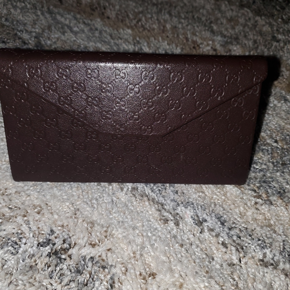 Gucci eye glass case